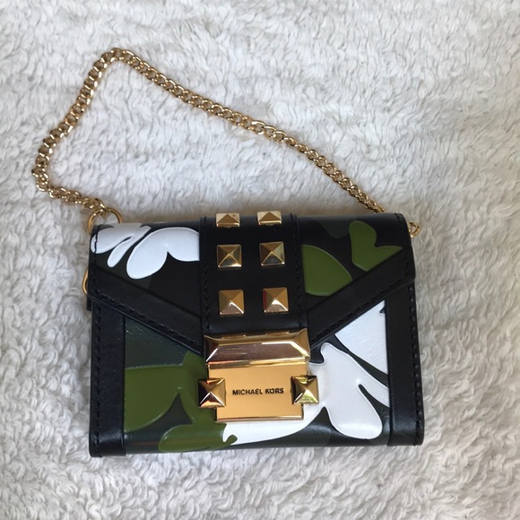 michael kors whitney camo butterfly